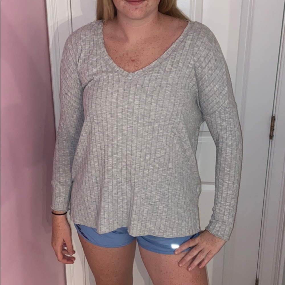 urban outfitters soft light grey sweater!